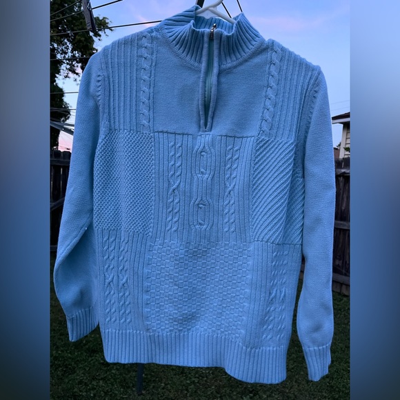 beautiful sky blue sweater - Picture 3 of 9